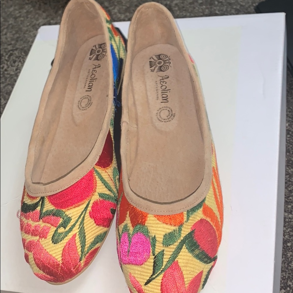 One of a kind flats multicolor